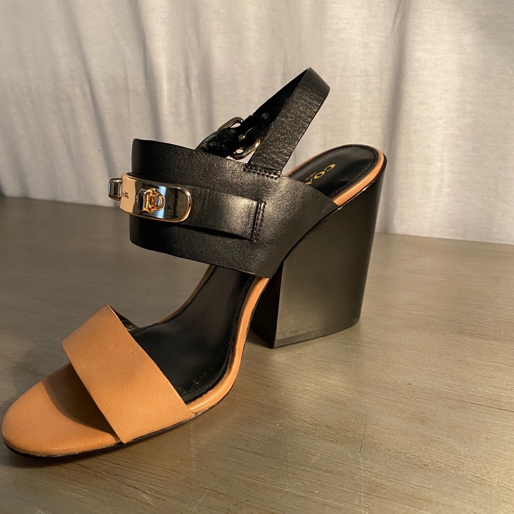 Coach chunky heeled sandals